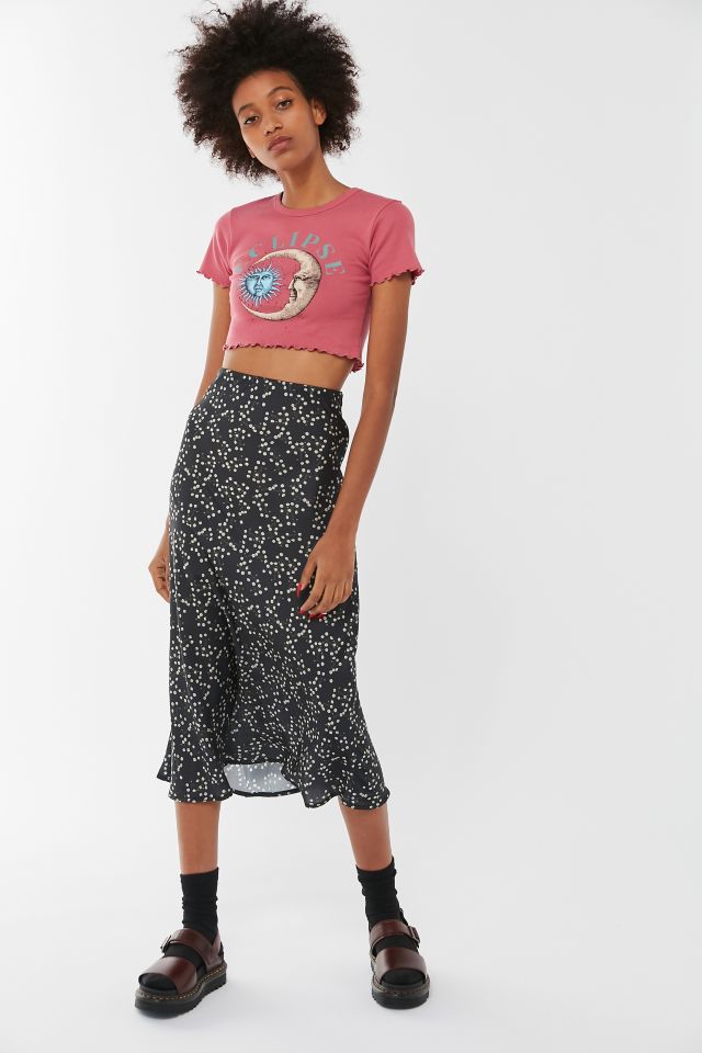 Eclipse Lettuce-Edge Cropped Tee #3