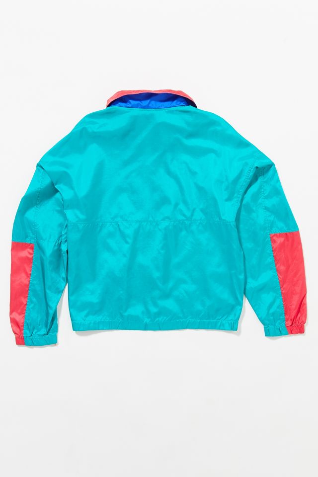Vintage Columbia Green Colorblock Jacket #1