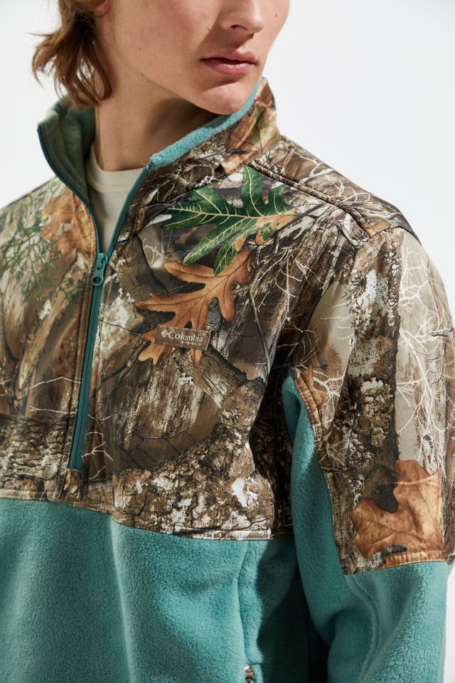 Columbia PHG Fleece Overlay Quarter-Zip Sweatshirt  #3