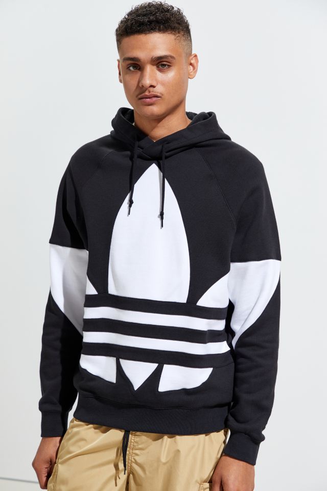 Adidas big trefoil sweatshirt new arrivals