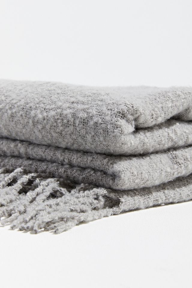UO Oversized Soft Boucle Scarf     #3