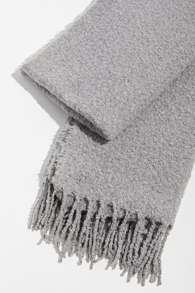 UO Oversized Soft Boucle Scarf     #4