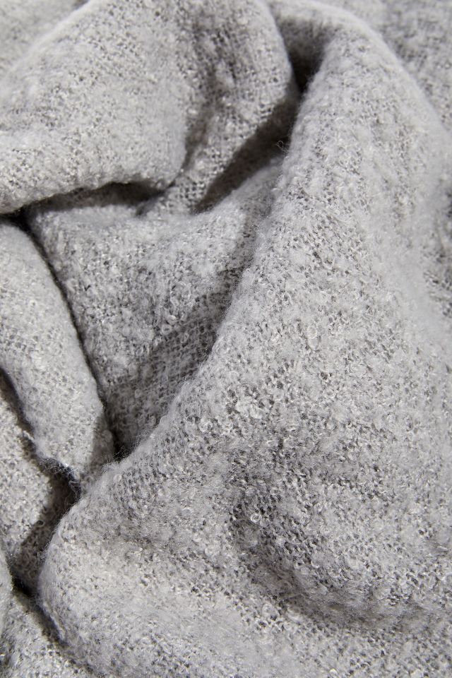 UO Oversized Soft Boucle Scarf     #5