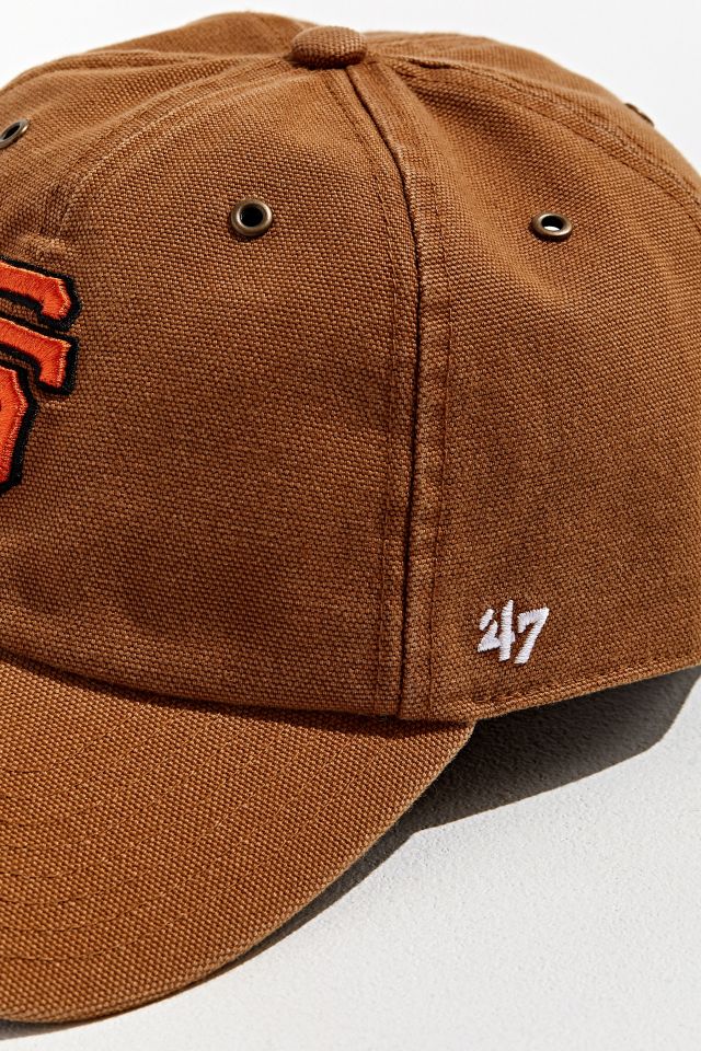 San Francisco Giants Carhartt x '47 MVP Trucker Snapback Hat - Brown