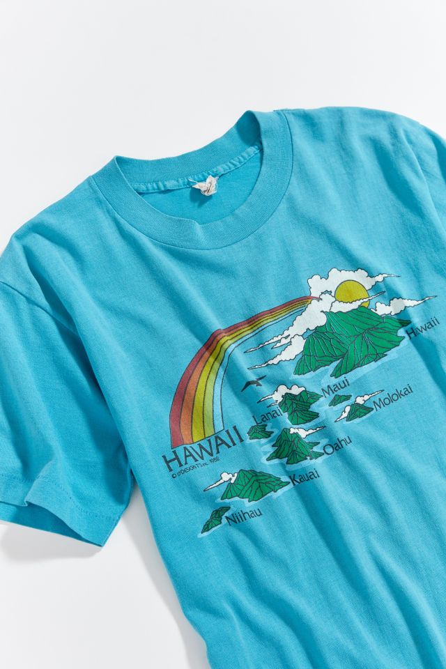 Vintage ‘80s Hawaii Map Tee #3