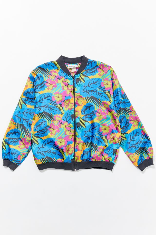 Vintage Flowers Bomber Jacket