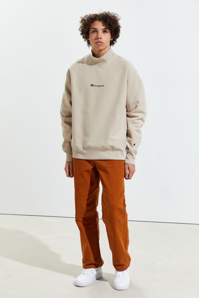 Champion uo exclusive script store logo mock neck sweatshirt