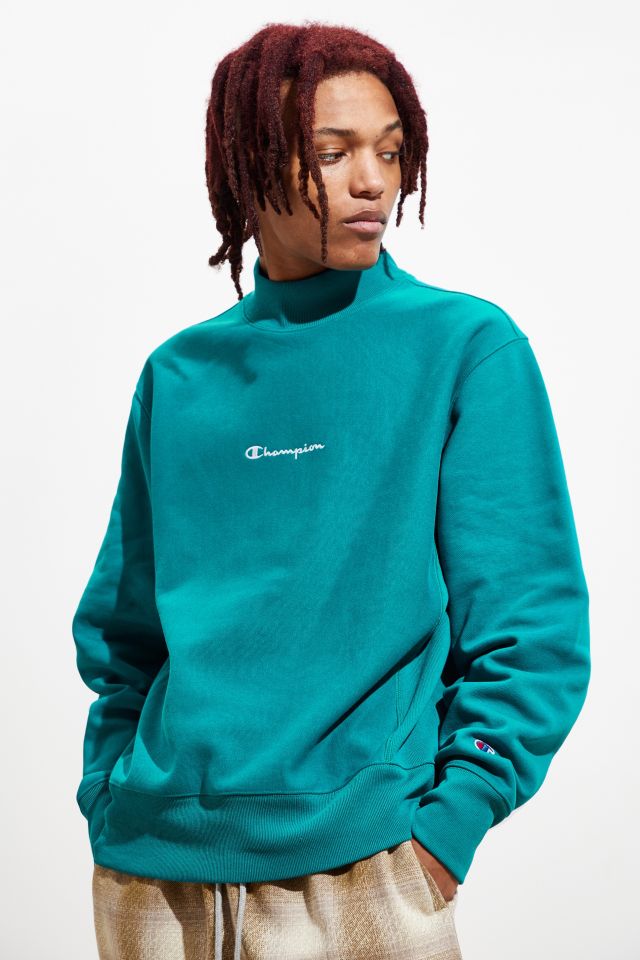 Champion mock hot sale neck sweatshirt