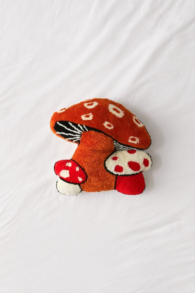 Mushroom Tufted Throw Pillow #2