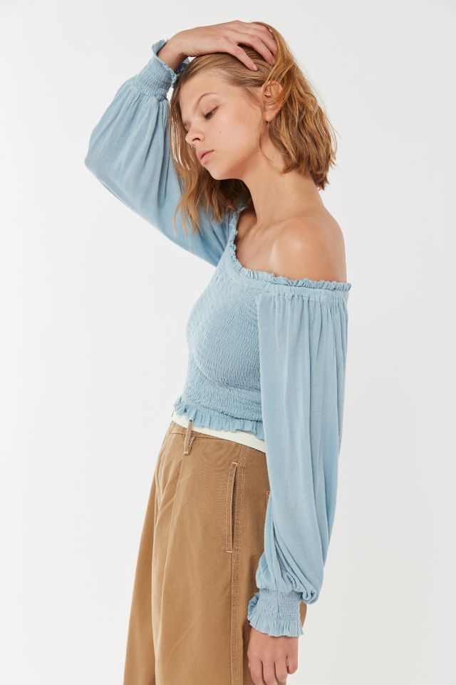 Urban outfitters best sale off shoulder top