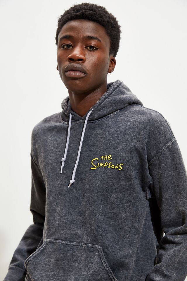 The Simpsons Lisa Loser Pigment Dye Hoodie Sweatshirt | Urban