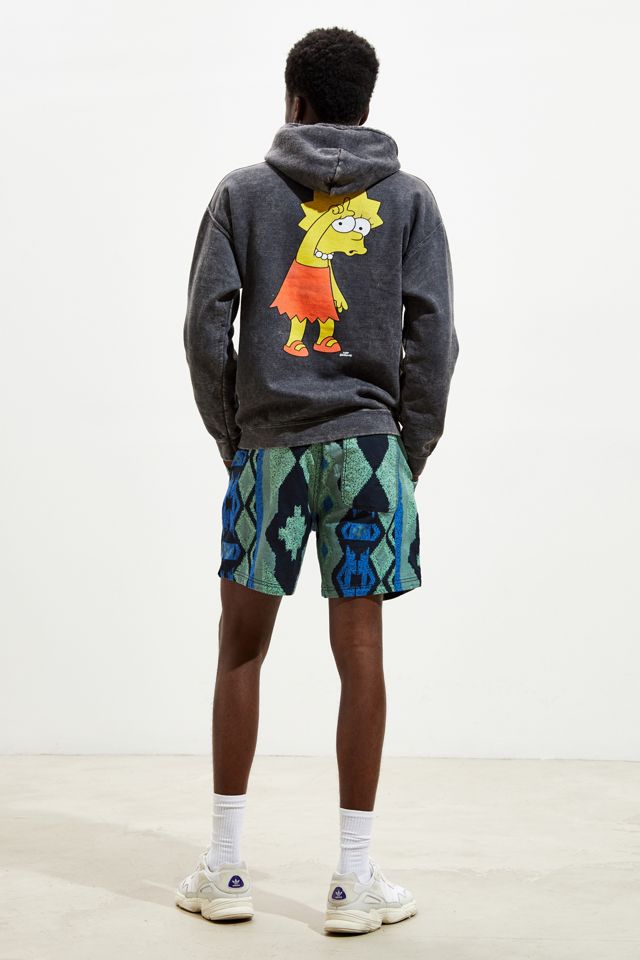 The Simpsons Lisa Loser Pigment Dye Hoodie Sweatshirt | Urban