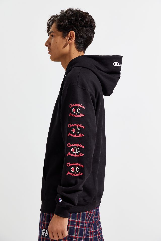 Champion UO Exclusive Eco Fleece Logo Hoodie Sweatshirt  #3