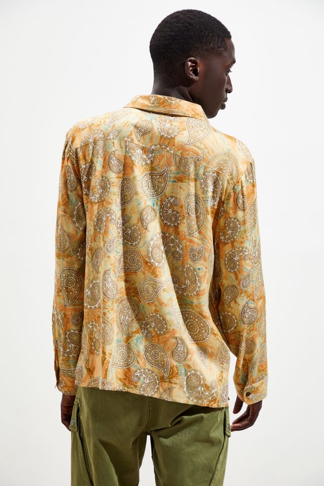Raga Man Paisley Button-Down Shirt #2