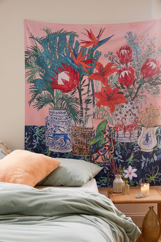 åbning analogi Lil Lara Lee Meintjes For Deny Domesticated Jungle Tapestry | Urban Outfitters