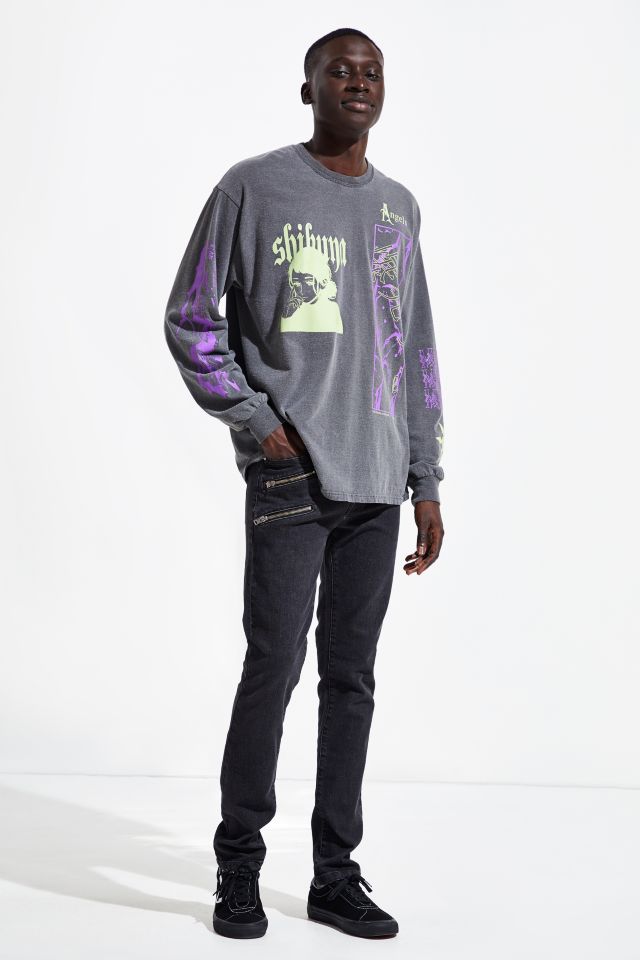 Jeans étroit avec poche à fermeture à glissière de BDG #5