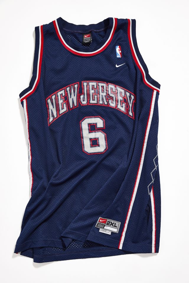 Vintage New Jersey Nets Kenyon Martin Basketball Jersey #1