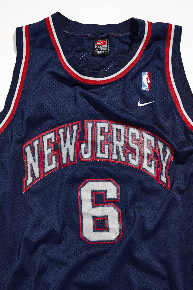 Vintage Reebok NBA New Jersey Nets Kenyon Martin Basketball Jersey