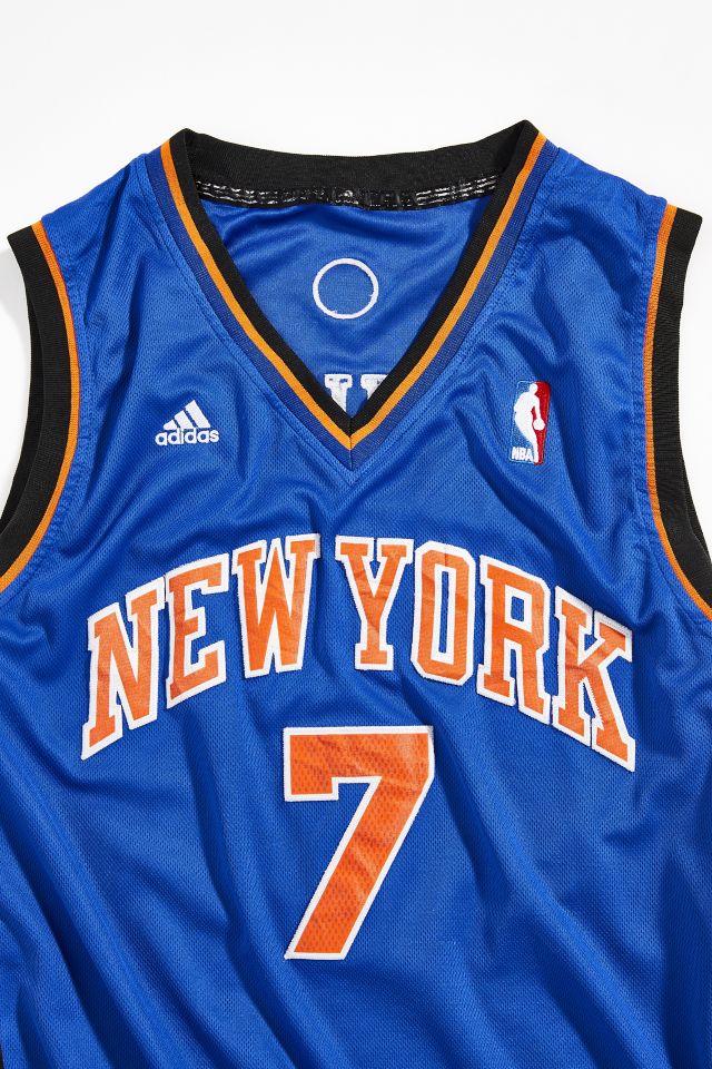 Youth New York Knicks Carmelo Anthony adidas Royal Blue Replica Road Jersey