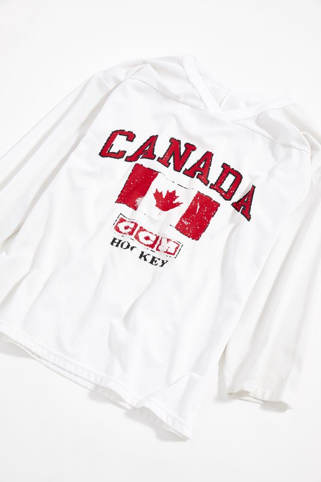 Vintage CCM Canada Hockey Jersey | Urban Outfitters