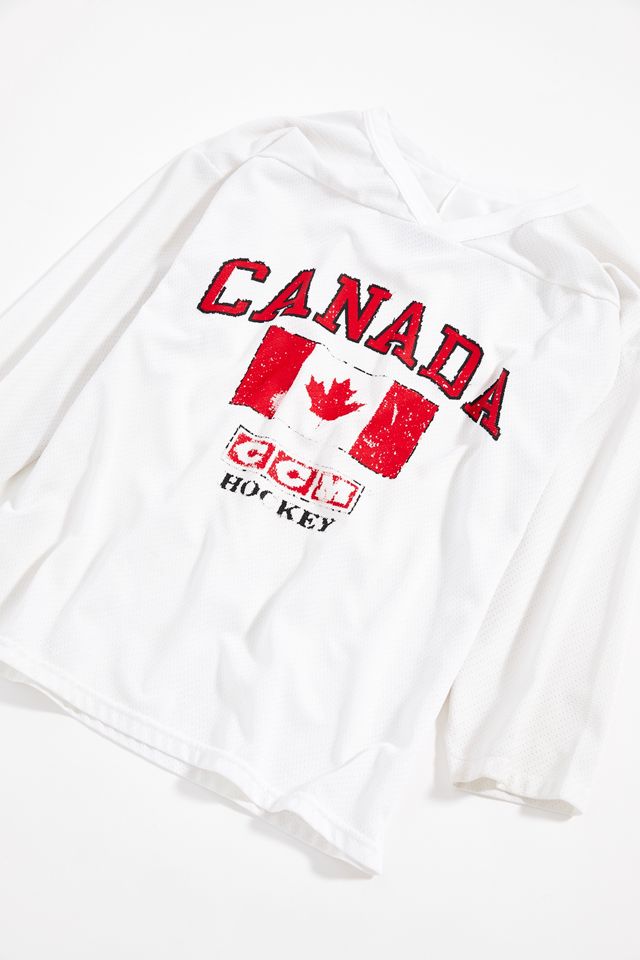 Vintage CCM Canada Hockey Jersey Urban Outfitters