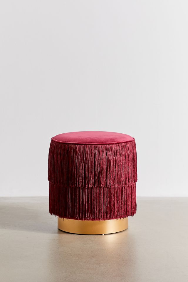 Charlette Velvet Vanity Stool #1