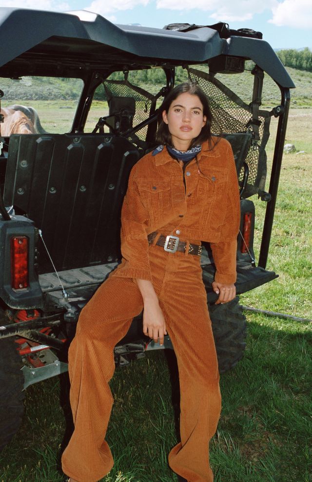 Levi’s Ribcage Corduroy Wide Leg Pant #1