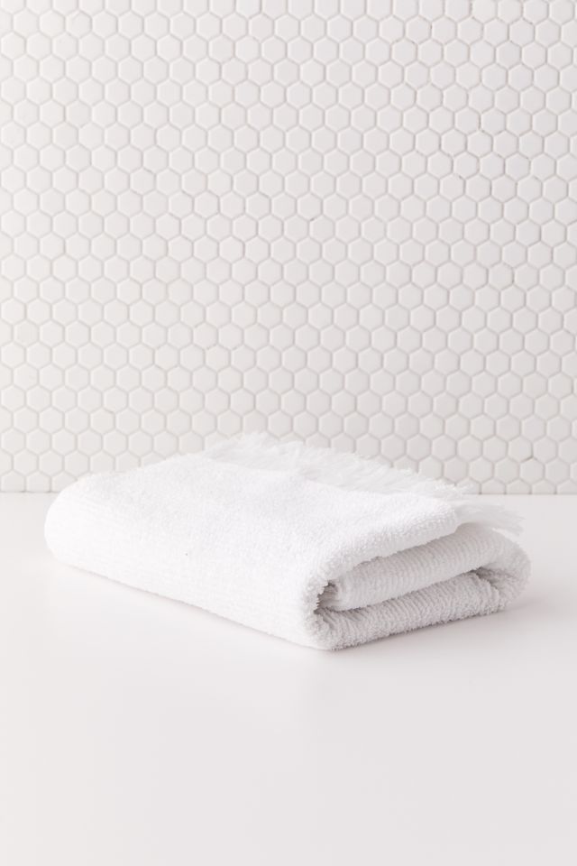 Fringe Trim Bath Towel #1