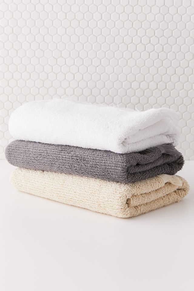 Fringe Trim Bath Towel #3