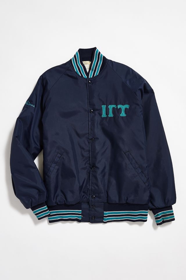 Vintage UMass Varsity Bomber Jacket