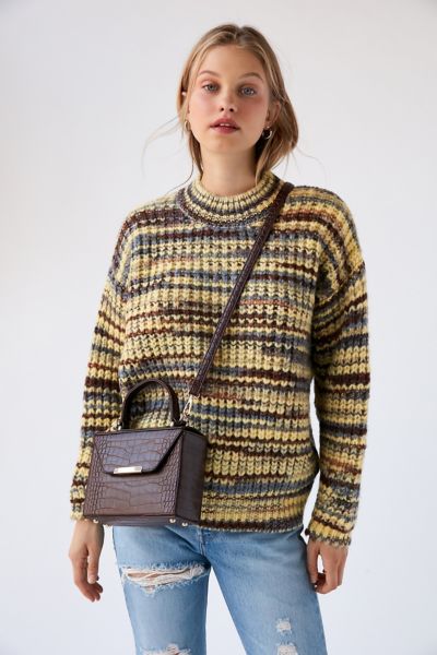 Top Handle Structured Crossbody Bag | Urban Outfitters