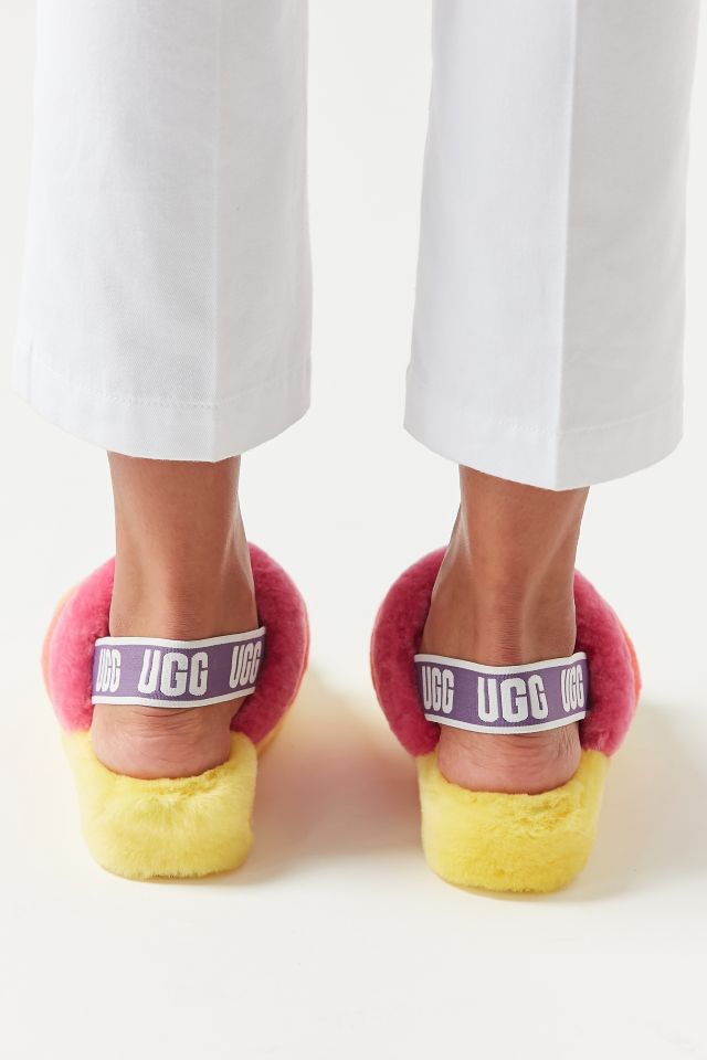 UGG Fluff Yeah Pride Slide #2