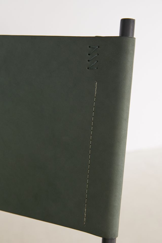 Hyde Leather Rocking Chair #4
