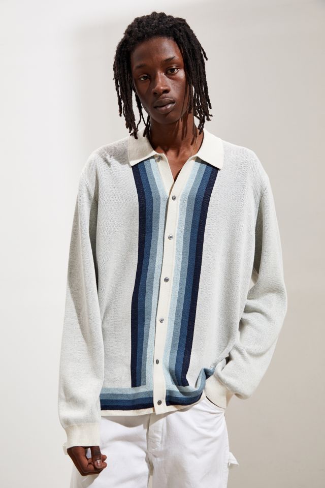 UO Lightweight Polo Cardigan Urban Outfitters