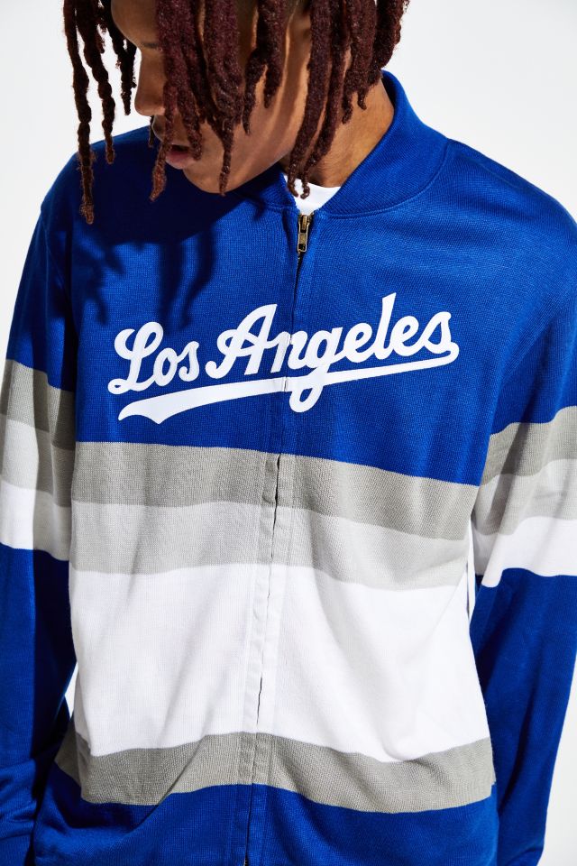 Mitchell & Ness Men's Los Angeles Dodgers Authentic Full-Zip BP