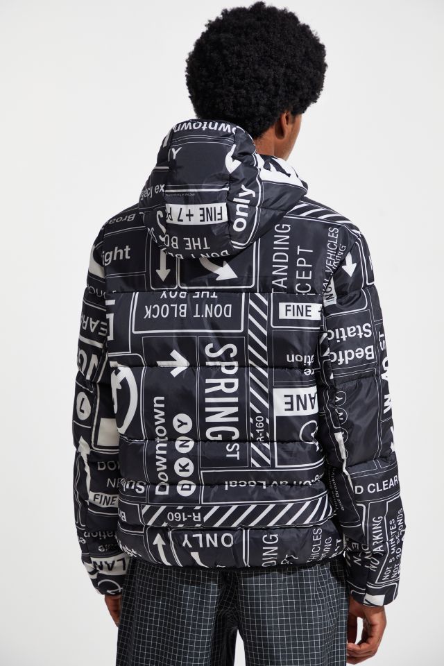 Manteau bouffant à logo classique de CKNY  #3