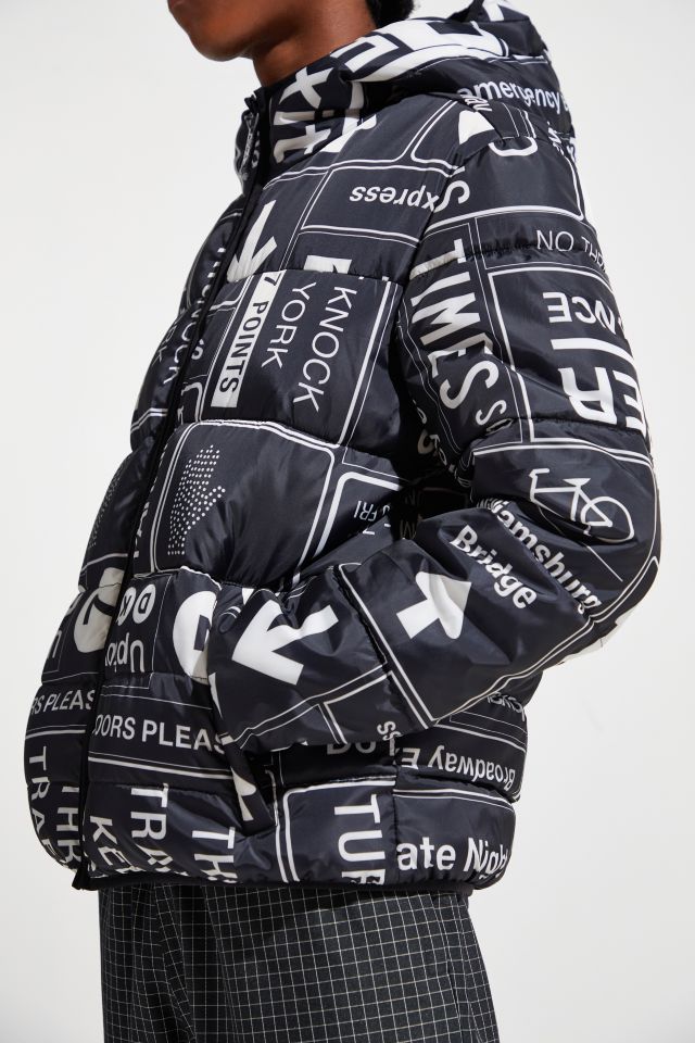 Manteau bouffant à logo classique de CKNY  #4