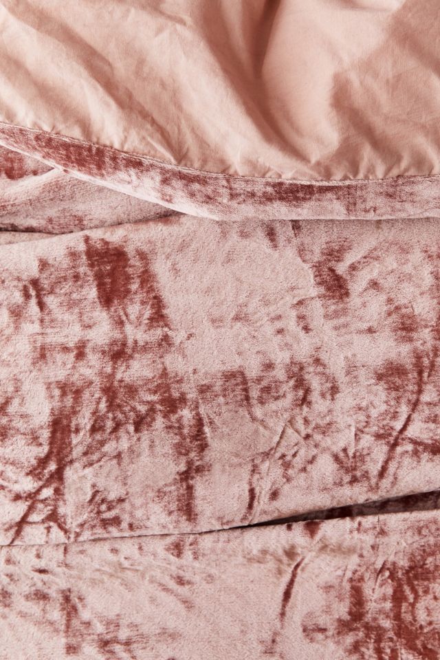 Velvet Ruffled Edge Duvet Cover #3