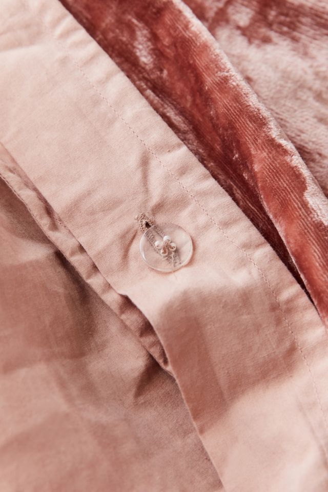 Velvet Ruffled Edge Duvet Cover #5
