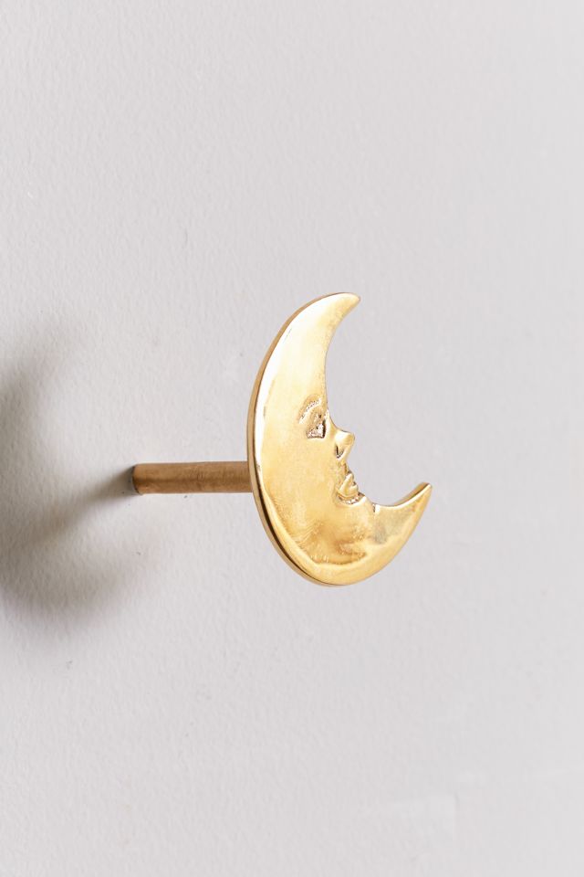 Gilded Moon Wall Hook | Urban Outfitters