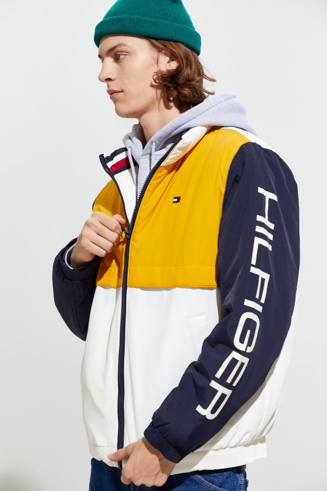 Tommy hilfiger puffer on sale jacket urban outfitters