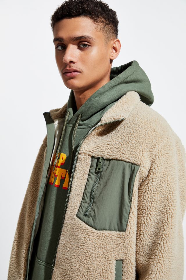 Bass Mixed Media Sherpa Jacket  #1