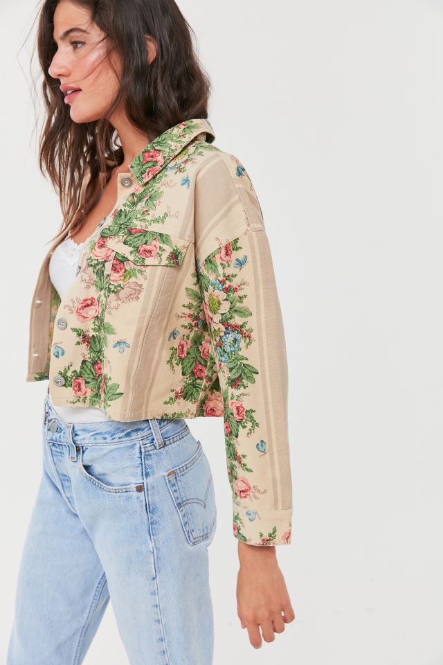 Urban outfitters hot sale floral jacket