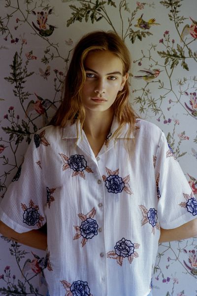 Kimchi Blue Bowling Shirt | Urban Outfitters Canada