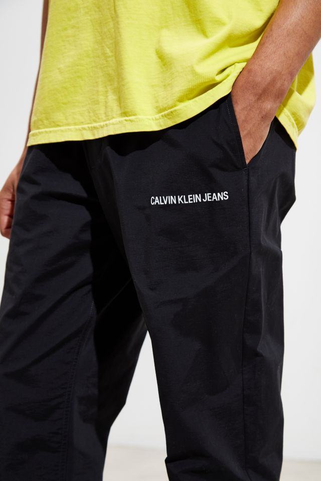 Calvin klein nylon deals pants