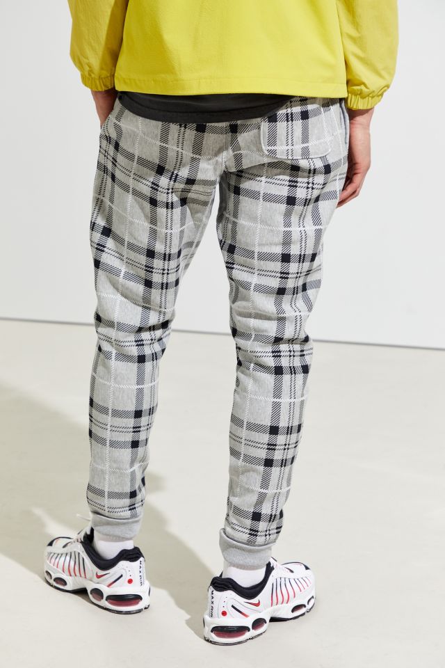 Champion plaid reverse 2025 weave jogger pant