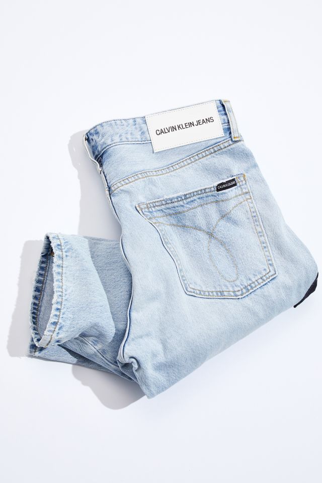 Calvin klein best sale patchwork jeans