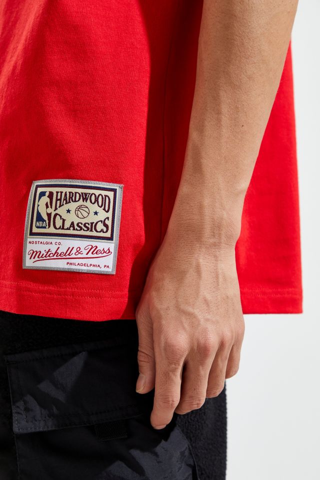 Mitchell & Ness Old English Chicago Bulls Tee #5