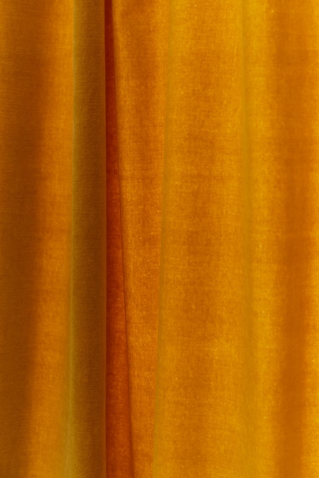 Cotton Velvet Window Panel #3
