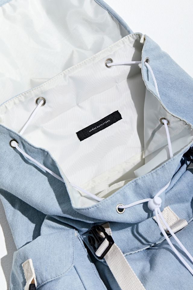 UO Denim Utility Backpack #4